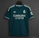 Camiseta Real Madrid 2ª Equipación 2026/27 – Visitante Verde Oscuro con Detalles Blanco