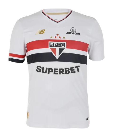 Camiseta São Paulo 25/26 I de Local - Patrocinado - Versión Aficionado