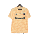 Camiseta São Paulo 24/25 Entrenamiento - Beige - Todos los Patrocinios - Versión Aficionado