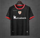 Camiseta Athletic Club de Bilbao 2ª Equipación 2026/27 – Visitante Negra con Detalles Rojos