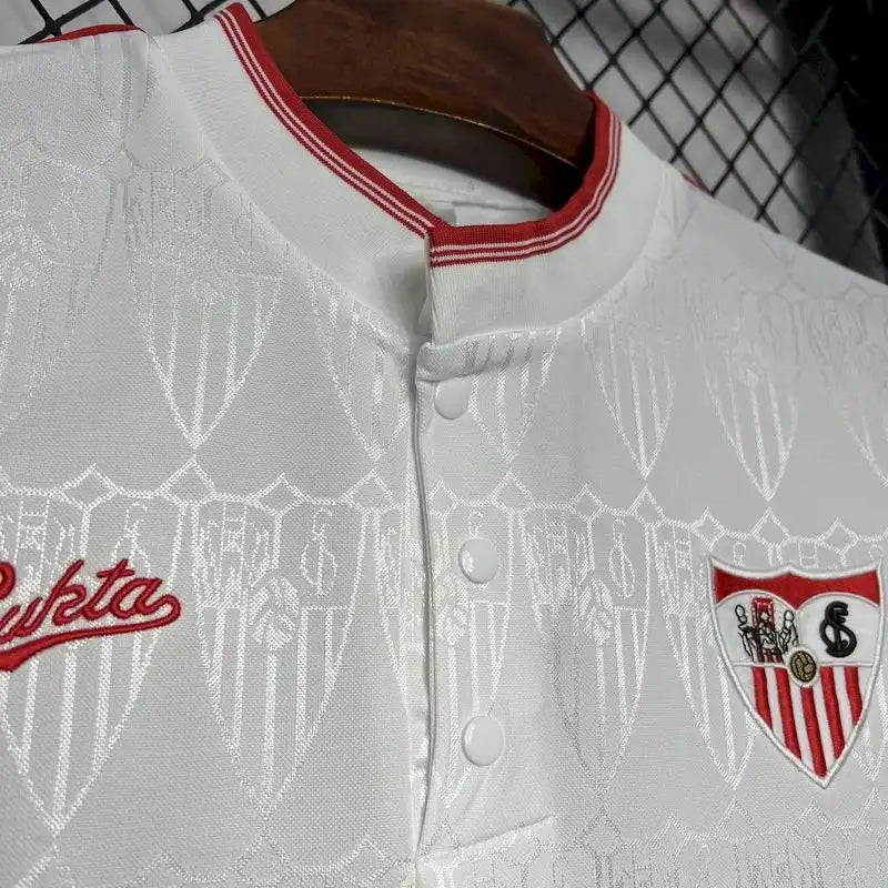 Camiseta Sevilla 91/92 I de Local - Versión Retro