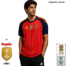 🏆 Camiseta España Bicampeona del Mundo 2026 – 1ª Equipación Roja Modelo Aficionado .