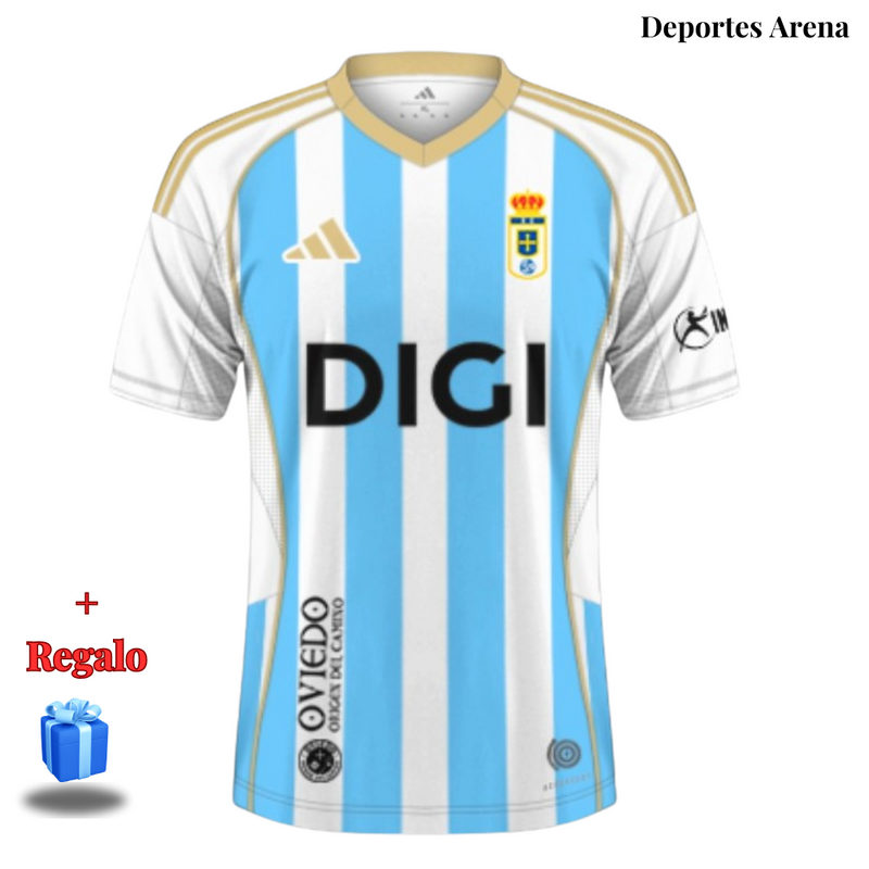 Camiseta Real Oviedo III 25/26 -Version Aficionado