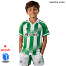 Kit Niño Real Betis Primera Equipación 2026/27 – Verdiblanco
