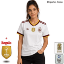 🏆Camiseta España Bicampeona del Mundo 2026 – 2ª Equipación Blanca Mujer