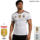 🏆Camiseta España Bicampeona del Mundo 2026 – 2ª Equipación Blanca Modelo Jugador