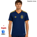🏆Camiseta España 2ª Equipación 2026/27 – Visitante Azul Marino Bicampeona ⭐⭐