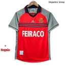 Camiseta Deportivo La Coruña Retro 1997/1998 - Segunda Equipación Roja