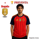 🏆 PREVENTA | Camiseta España Bicampeona del Mundo 2026 – 1ª Equipación Roja Modelo Aficionado | Envío desde el 25 de Julio