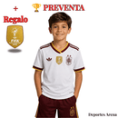 🏆 PREVENTA | Camiseta Niño España Bicampeona del Mundo 2026 – 2ª Equipación Blanca | Envío desde el 25 de Julio