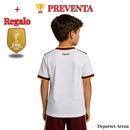 🏆 PREVENTA | Camiseta Niño España Bicampeona del Mundo 2026 – 2ª Equipación Blanca | Envío desde el 25 de Julio