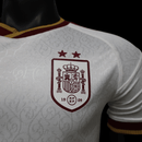 🏆Camiseta España Bicampeona del Mundo 2026 – 2ª Equipación Blanca Modelo Jugador