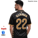 Camiseta Málaga CF x IlloJuan - Edición Limitada  (Negra)