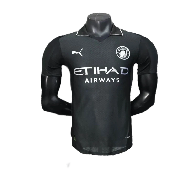 Camiseta Manchester City 25/26 Edición Especial - Negro - Versión Jugador