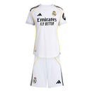 Conjunto Niños Real Madrid - Primera Equipación Blanca 25/26
