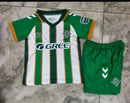 Equipación Infantil Real Betis 25/26 - Edición "Esencia de Sevilla" 🍊🟢