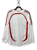 Camiseta AC Milan 06/07 II de Visitante - Manga Larga Versión Retro