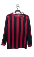 Camiseta AC Milan 09/10 I de Local - Manga Larga Versión Retro