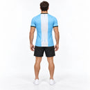 Camiseta Argentina Despedida de Messi Versión Jugador - Modelo espalda