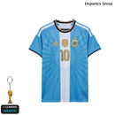 Camiseta Argentina Edición Especial Homenaje Messi 10 - Frontal