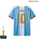 Camiseta Argentina Edición Especial Homenaje Messi 10 - Espalda