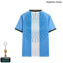 Camiseta Argentina Edición Especial Celeste Sol de Mayo - Espalda