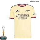 Camiseta Arsenal 3ª Equipación 2026/27 Amarilla – frontal