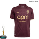 Camiseta AS Mónaco 2ª Equipación 2026/27 frente