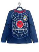 Camiseta Atlético de Madrid 04/05 II de Visitante - Manga Larga Versión Retro