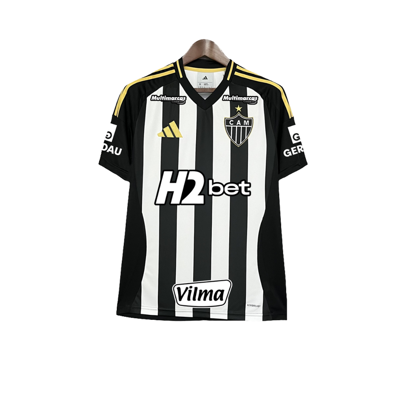 Camiseta Atlético Mineiro 25/26 I de Local - Todos los Patrocinios - Versión Aficionado