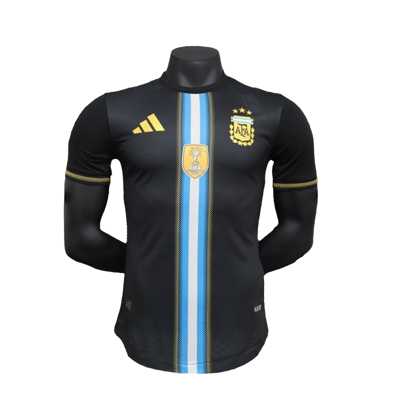 Camiseta Argentina 25/26 Especial - Edición Negra - Versión Jugador