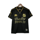 Camiseta Santos 24/25 Charlie Brown JR - Negro - Versión Aficionado