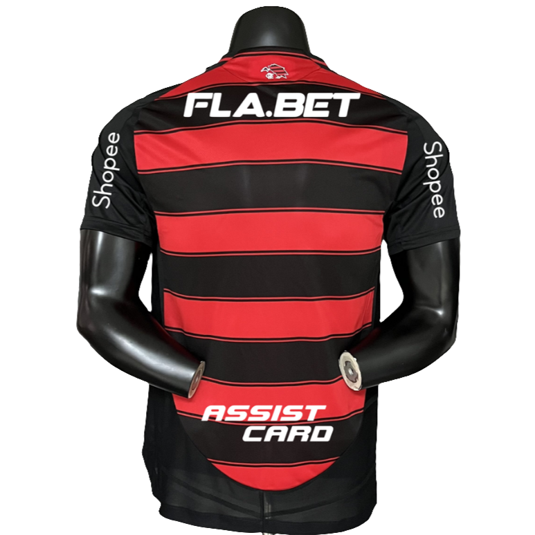 Camiseta Flamengo 25/26 I de Local - Todos los Patrocinios - Versión Jugador