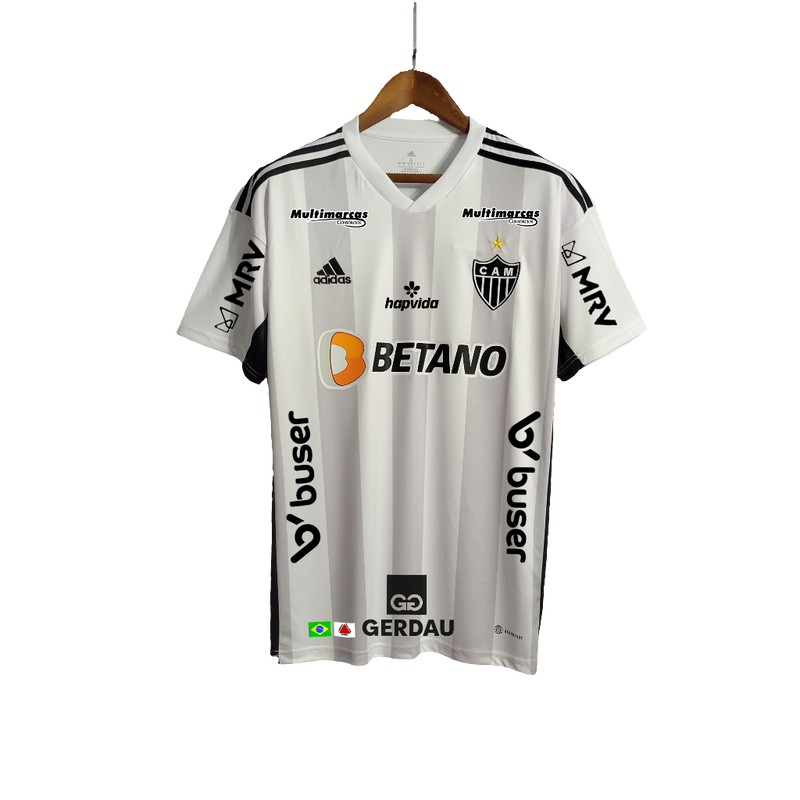 Camiseta Atlético Mineiro 22/23 II de Visitante - Todos los Patrocinios - Versión Aficionado