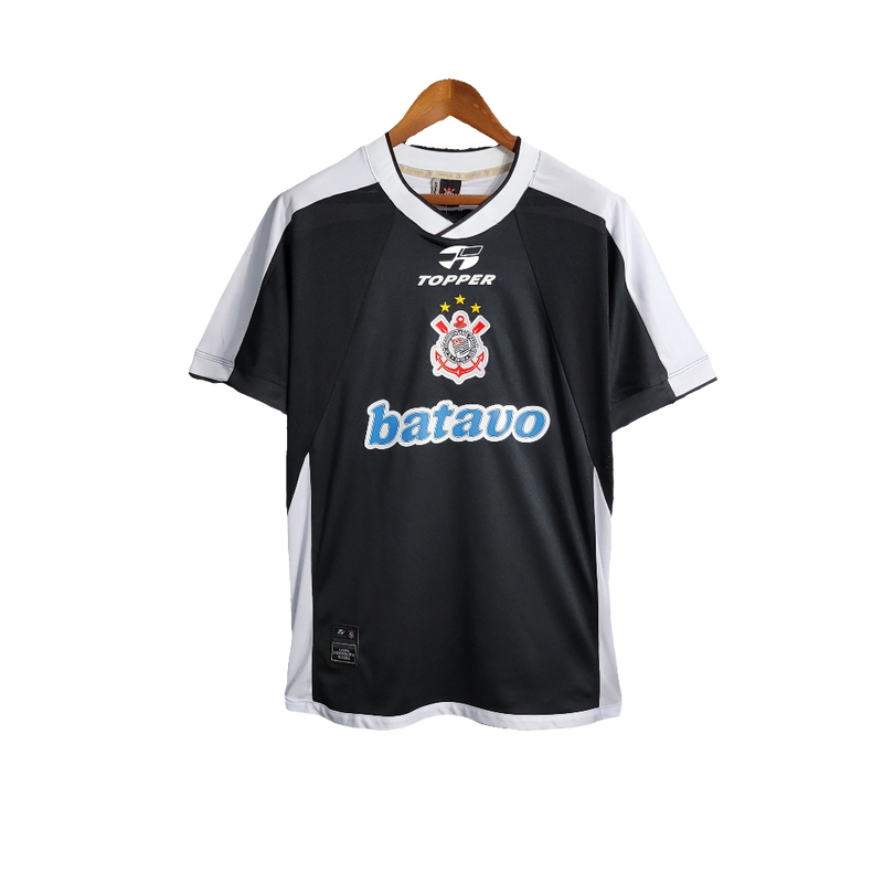 Camiseta Corinthians 2000 II de Visitante - Versión Retro