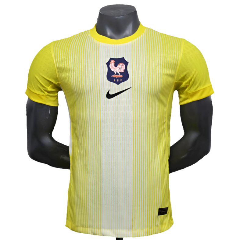 Camiseta Francia 25/26 Portero - Amarillo - Versión Jugador