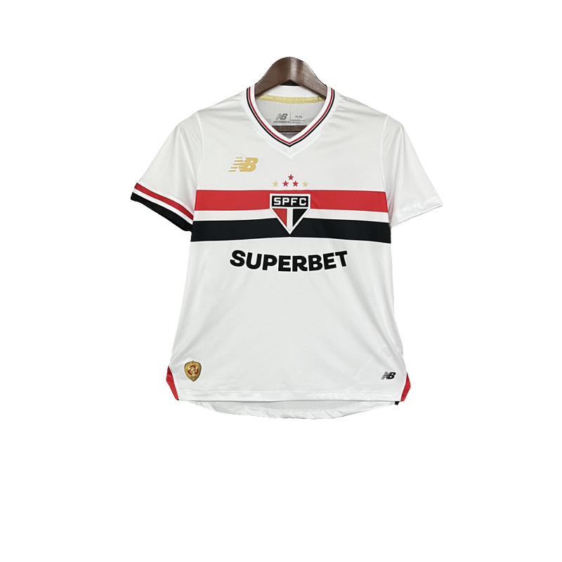 Camiseta São Paulo 25/26 I de Local - Patrocinado - Mujer