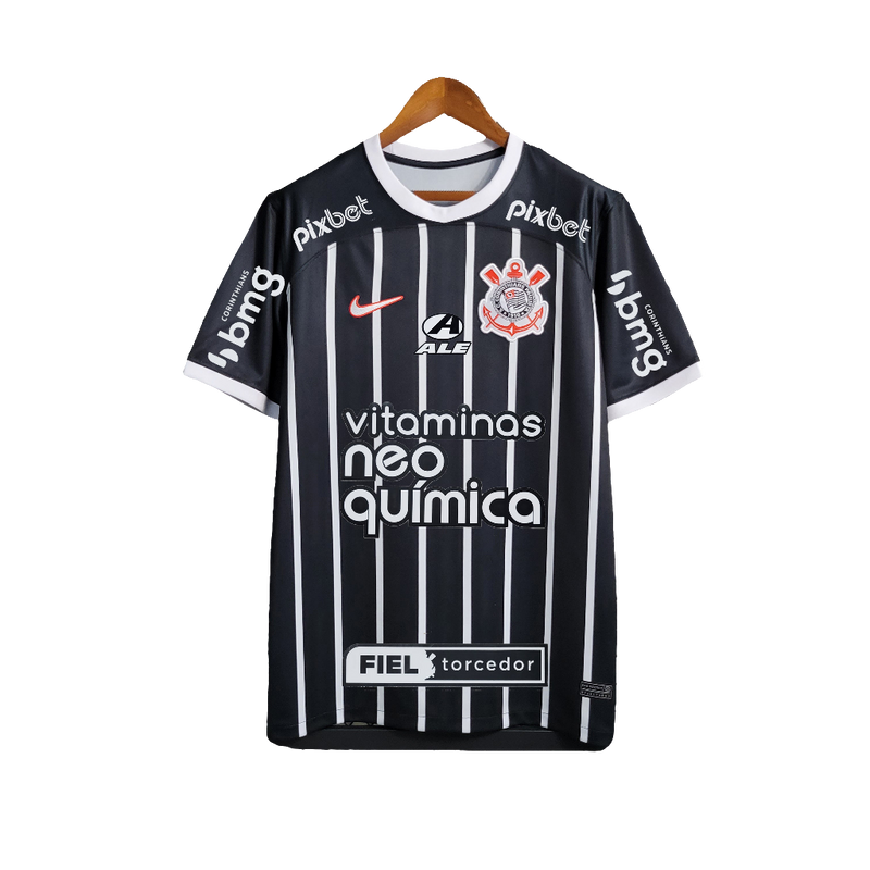 Camiseta Corinthians 23/24 II de Visitante - Todos los Patrocinios - Versión Aficionado