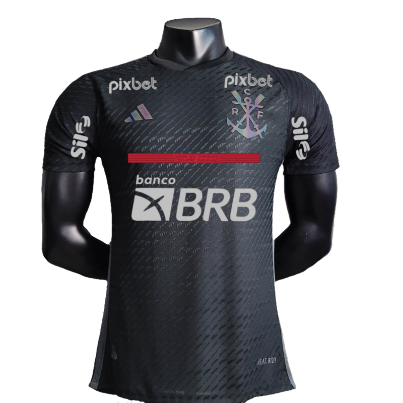 Camiseta Flamengo 23/24 III Tercera - Todos los Patrocinios - Versión Jugador