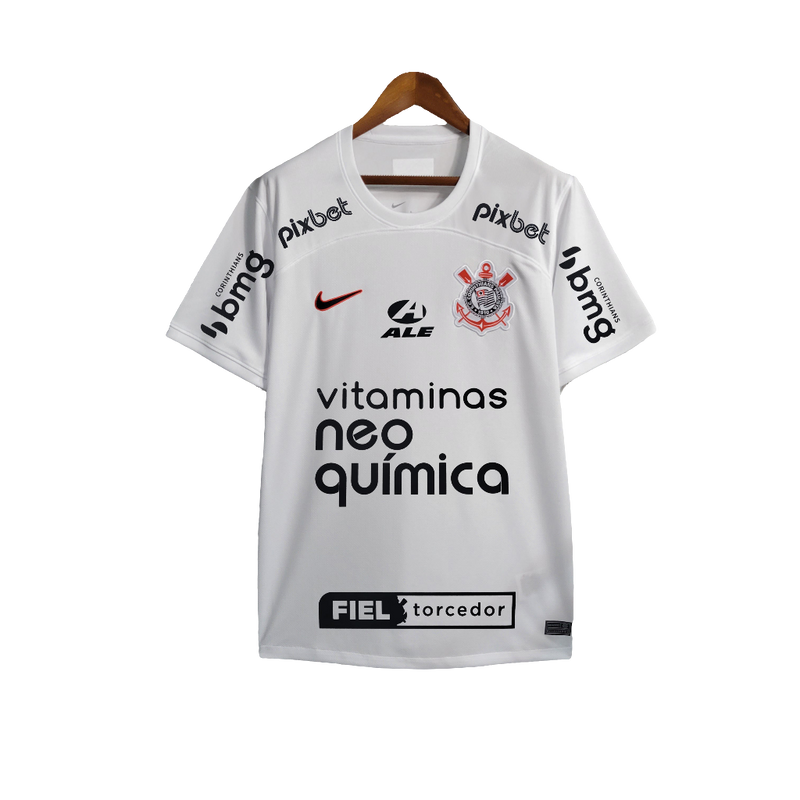 Camiseta Corinthians 23/24 I de Local - Todos los Patrocinios - Versión Aficionado