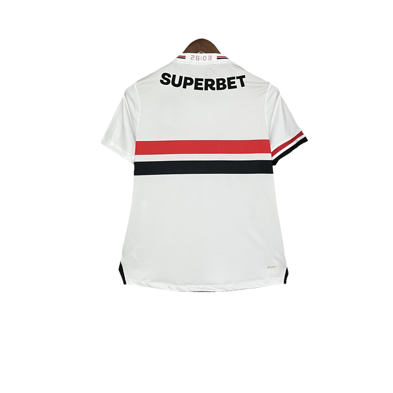Camiseta São Paulo 25/26 I de Local - Patrocinado - Mujer