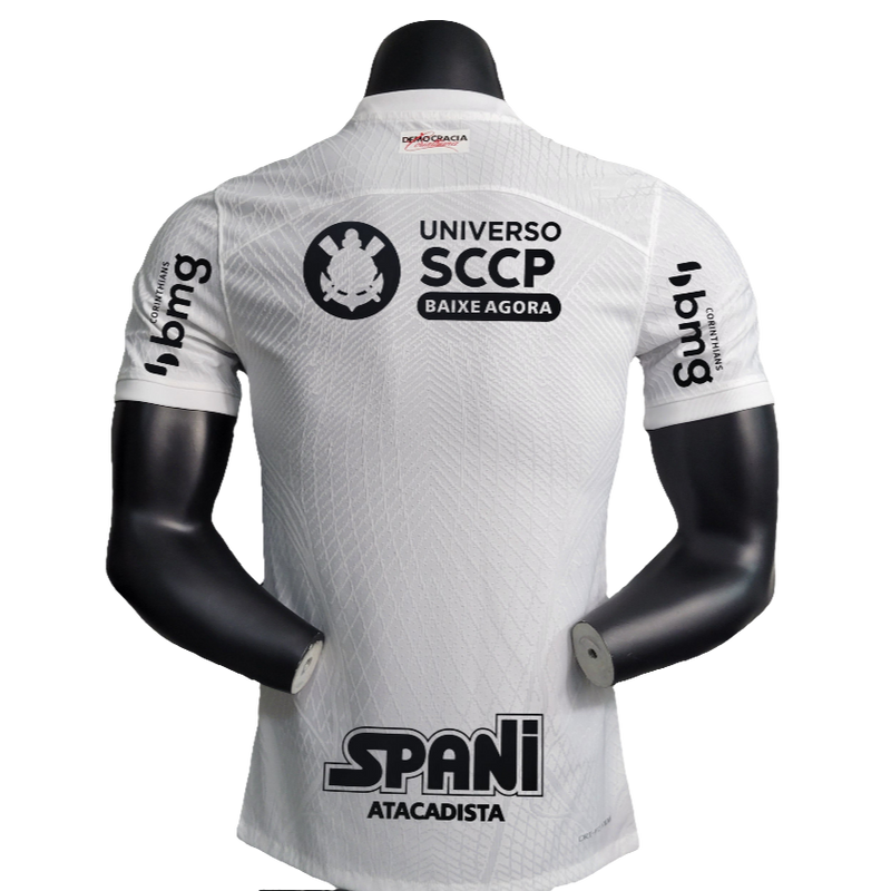 Camiseta Corinthians 23/24 I de Local - Todos los Patrocinios - Versión Jugador