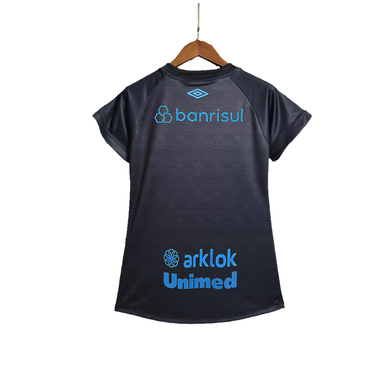 Camiseta Grêmio 23/24 III Tercera - Todos los Patrocinios - Mujer