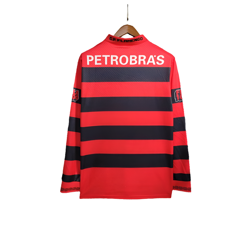 Camiseta Flamengo 94/95 I de Local - Manga Larga Versión Retro