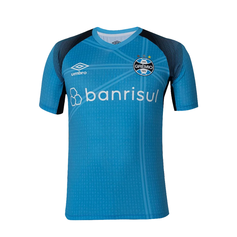 Camiseta Grêmio 23/24 Pre-Partido - Azul - Versión Aficionado