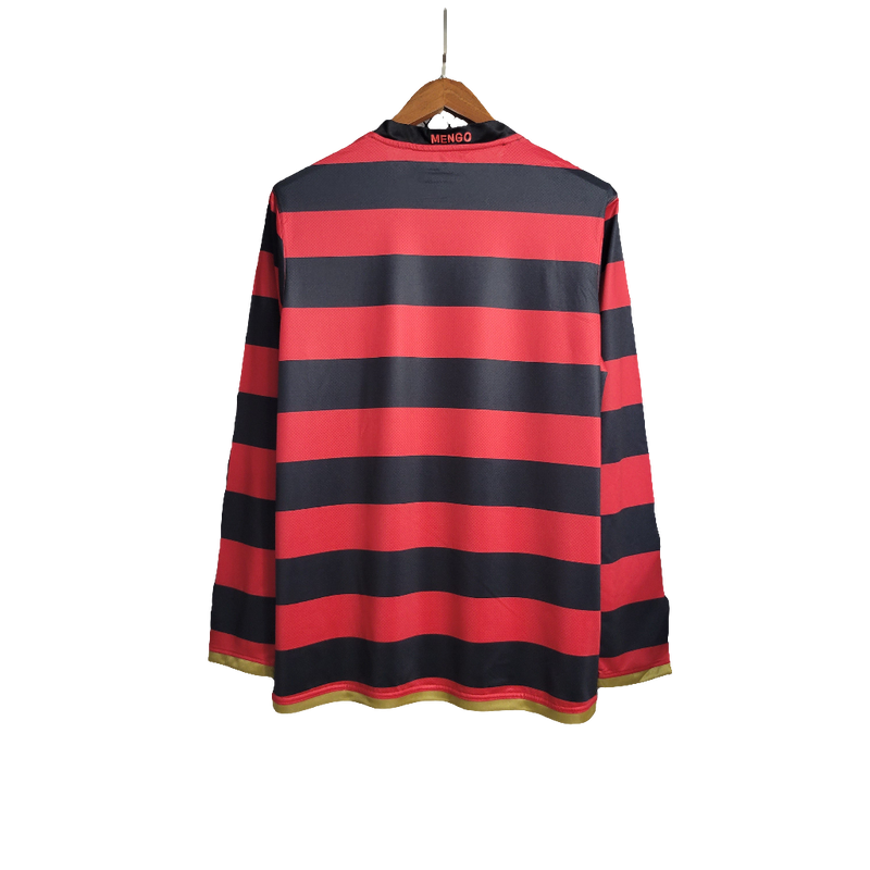 Camiseta Flamengo 2009 I de Local - Manga Larga Versión Retro