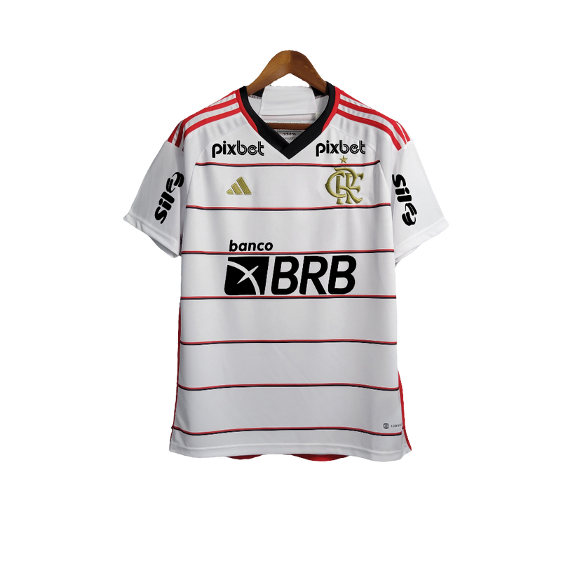 Camiseta Flamengo 23/24 II de Visitante - Todos los Patrocinios - Versión Aficionado