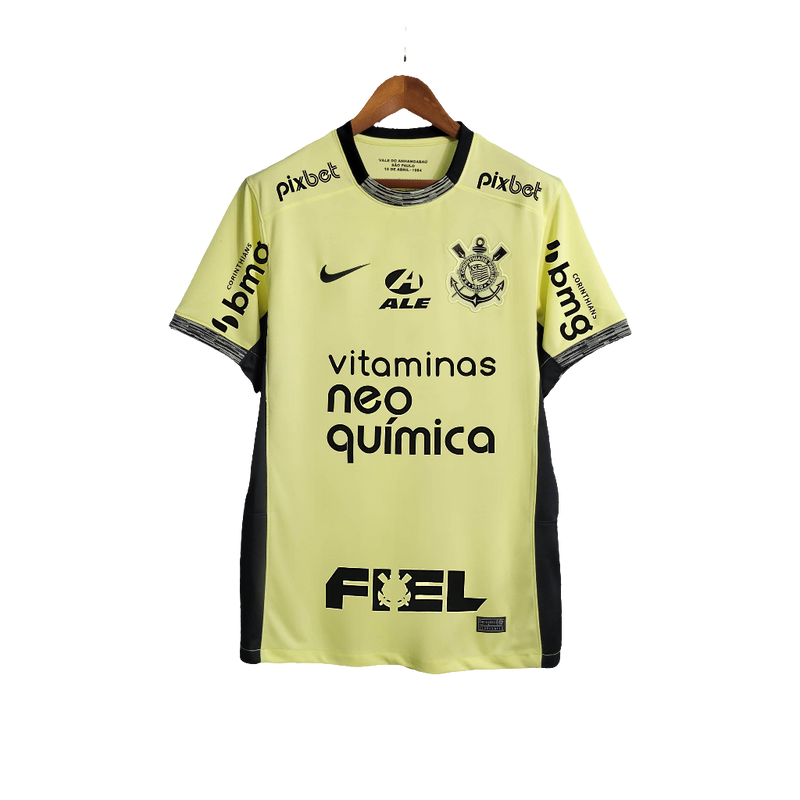 Camiseta Corinthians 23/24 III Tercera - Todos los Patrocinios - Versión Aficionado