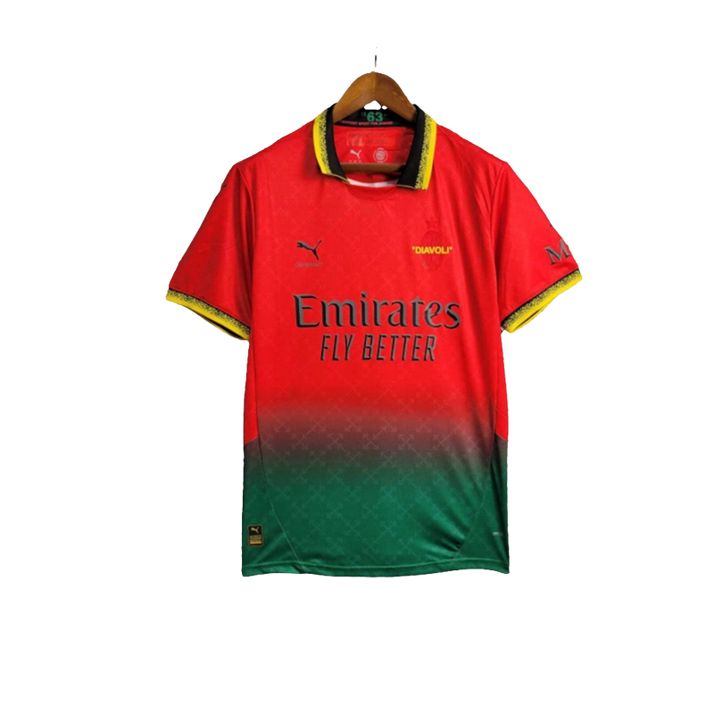 Camiseta AC Milan 25/26 Edición Conmemorativa - Rojo - Versión Aficionado