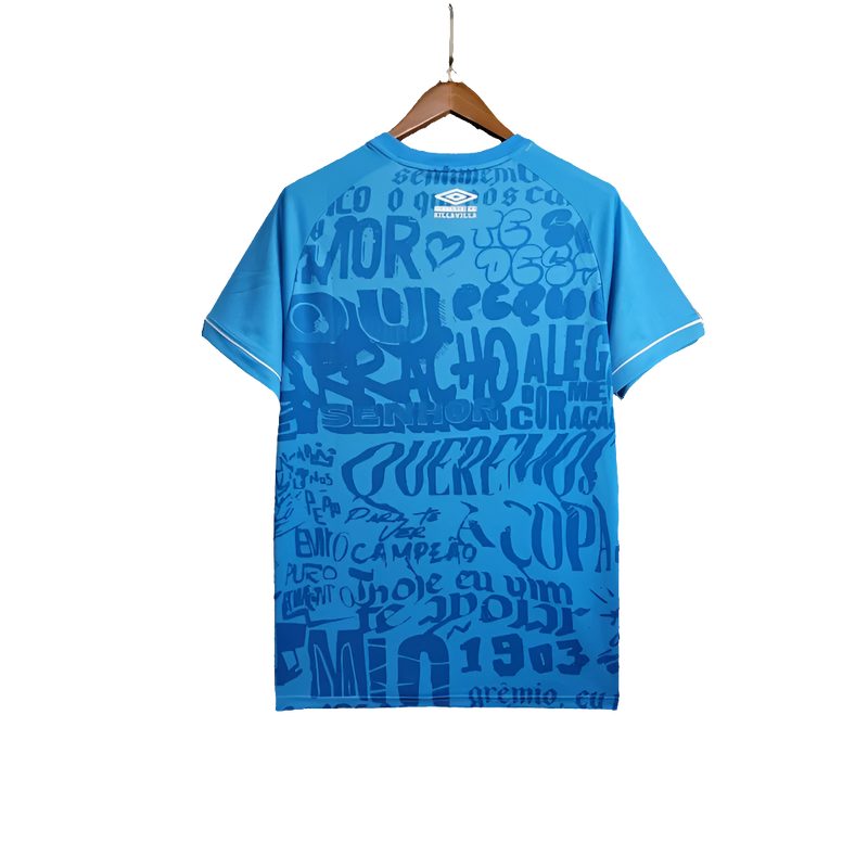 Camiseta Grêmio 24/25 Edición Especial Entrenamiento - Azul - Versión Aficionado